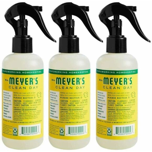 3 Mrs.‎ Meyer's Clean Day Room Freshener Spray, Fre - Picture 2 of 2